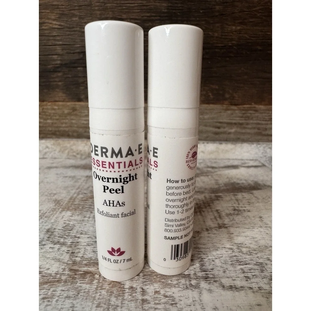Derma-E‎ Overnight Peel AHAs Facial Exfoliant (Set of 2 Minis)